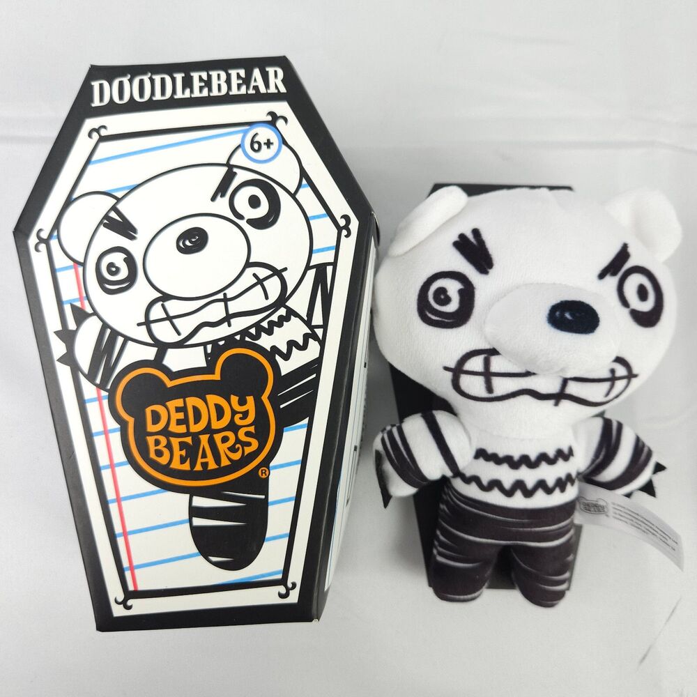 DEDDY BEARS Mini‎ Scary Bear Series 3 DOODLE BEAR 5" Plush HALLOWEEN